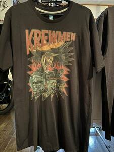 THE KREWMEN Tシャツ新品サイズLバックプリントありサイコビリーネオロカビリーロカビリーパンク　ロックンロール