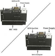 Rosebe IDE → SATA変換アダプタ IDE - SATA変換アダプタ ATA 双方向 変換ボードカー_画像4