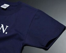 極厚 Tシャツ M メンズ 半袖 ミリタリー NAVY スーパーヘビーウェイト 米海軍 SeaBees 紺 ネイビー_画像4