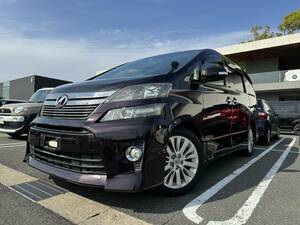 ☆愛知Prefecture豊橋発☆後期type Vellfire2.4Z☆Authorised inspectionincluded☆2012式☆両側パワースライド☆7 person☆アルパイン8InchNavigation☆記録簿多数☆