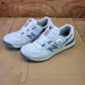 NEW BALANCE（ニューバランス）ゴルフシューズ メンズ SIZE 26.5cm ホワイト UGBS574Cの画像1