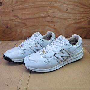 ニューバランス new balance UGSL996? ホワイト 26.5cm スパイクレスシューズの画像1