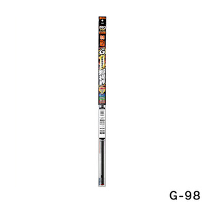 ソフト99 ガラコワイパー グラファイト超視界 替えゴム ワイパーゴム 長さ525mm ゴム幅6mm ブレードロックタイプ G-98 04798