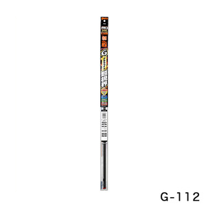 ソフト99 ガラコワイパー グラファイト超視界 替えゴム ワイパーゴム 長さ375mm ゴム幅10mm 幅広型(デザインワイパー対応) G-112 05112