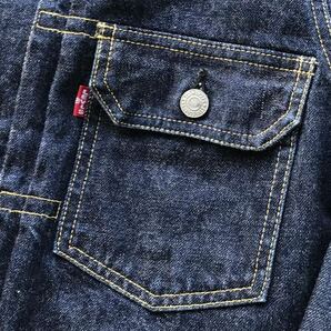 1994年製 Levi's 507XX 2nd Gジャン 36 メンズ 71507-XX セカンド BigE ビッグE 復刻 赤耳 デニム ジャケット vintage ビンテージ 大戦の画像7