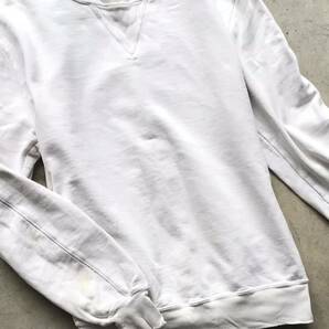 REMI RELIEF 吊り裏毛 スウェットシャツ M レミレリーフ メンズ トレーナー セーター パーカー 白 ホワイトの画像8