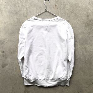 REMI RELIEF 吊り裏毛 スウェットシャツ M レミレリーフ メンズ トレーナー セーター パーカー 白 ホワイトの画像3