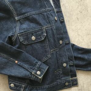 1993年製 Levi's 507XX 2nd Gジャン 36 メンズ 71507-XX セカンド BigE ビッグE 復刻 赤耳 デニム ジャケット vintage ビンテージ 大戦の画像8