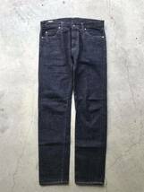 MOMOTARO JEANS 出陣 セルビッチ デニムパンツ W36 桃太郎ジーンズ メンズ インディゴ 赤耳_画像3