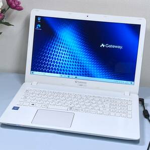 新品SSD搭載で高速起動！マープルホワイト☆NE574-N16Q2☆第6世代Dual Core CPU搭載/メモリー4GB/新品SSD240GB/Webカメラ/Windows10の画像1