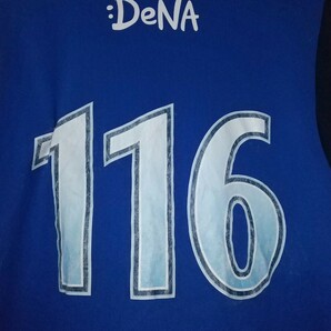 横浜 DeNA ベイスターズ 半袖 シャツ XOサイズ 応援 グッズ Tシャツ ユニフォーム デサント DESCENTEの画像7