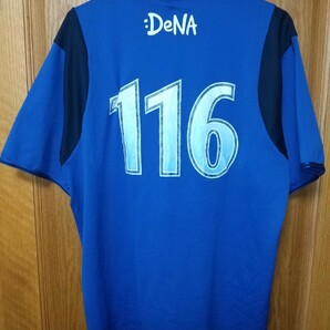 横浜 DeNA ベイスターズ 半袖 シャツ XOサイズ 応援 グッズ Tシャツ ユニフォーム デサント DESCENTEの画像6