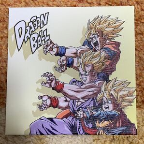 ドラゴンボールZ 親子かめはめ波 キャンバスアート 紙製スタンド付き 【激レア】【状態良好】