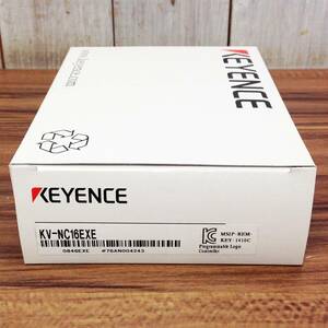 ●【AH-05489】未使用品 KEYENCE キーエンス 拡張入力ユニット 入力16点 ヨーロピアン端子台 KV-NC16EXE 【レターパックプラス520円可】