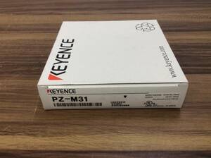 ●【AH-05823】未使用品 KEYENCE キーエンス アンプ内蔵型光電センサ 角型 反射型 ケーブルタイプ PZ-M31【レターパックプラス・520円可】