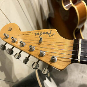 Rare! Fender USA Vintage Hot Rod '62 Stratocaster ラッカーフィニッシュ 2007年製 ファットでブリリアント＆ホットなグッドサウンドの画像2