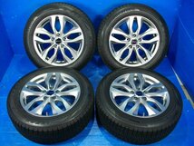 【H】BRIDGESTONE BALMINUM DS-M 17インチ 7.0J +38 5H PCD114.3 ブリザック VRX2 215/60R17 2022年製 4本 カローラクロス アルファード_画像1