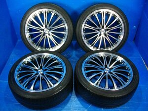 【H】BADX LOXARNY EX MATRIX JUNIOR 19インチ 8.0J +38 5H PCD114.3 GOODYEAR EAGLE LS EXE 245/40R19 2019年/20年 4本 アルファード