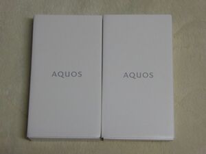 【新品未開封】SHARP AQUOS sense6 64GB SH-RM19s ブラック simフリー 楽天モバイル 2台セット