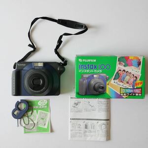 箱付 未使用品? INSTAX WIDE 100 FUJIFILM フジフィルム インスタントカメラ チェキ レトロ