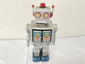 【JN44】(O) ELECTRON ROBOT エレクトロン ロボット ブリキ レトロ おもちゃ サビ汚れあり 破損箇所あり 通電確認済み 中古現状品