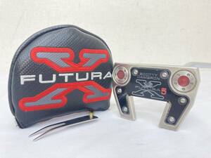 【IE151】(O) ゴルフクラブ パター Titleist タイトリスト Scotty Cameron スコッティ キャメロン FUTURA フューチュラ X5 ヘッドカバー付