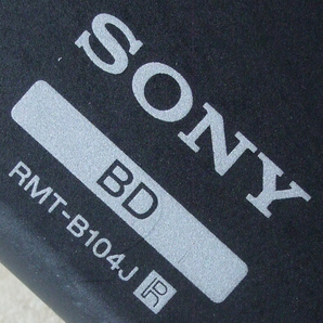 送料無料 SONY ソニー Blu-ray ブルーレイ BD プレーヤー BDP-S360 純正 リモコン RMT-B104J 即決！の画像3