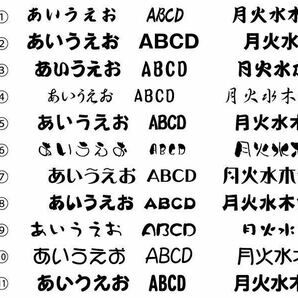 カッティングステッカー シール デカール 切り文字ステッカー 作成 作製 塗装用ステッカーサンプルNo.52の画像2