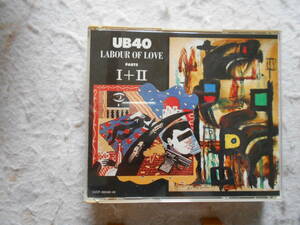 ＣＤ　　　UB40 レイバ―・オブ・ラヴ1&2　　2枚組