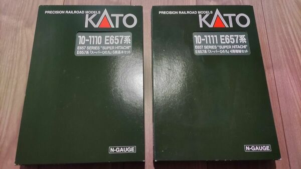 KATO 10-1110,10-1111 E657系「スーパーひたち」10両セット