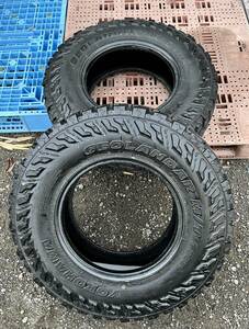 売切り！ヨコハマ　ジオランダーM／T ２３５／８５R１６　１２０／１１６Q ２本セット！