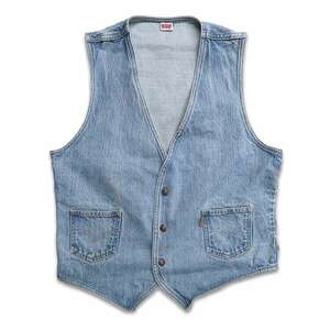 古着 70年代～ USA製 リーバイス Levi’s 60505-0213 デニムベスト 表記：-　gd402259n w40411