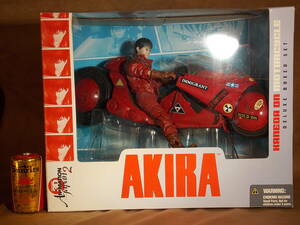 [ новый товар нераспечатанный ]mak мех Len игрушки Akira AKIRA золотой рисовое поле. мотоцикл KANEDA ON MOTERCYCLE DELUXE BOXED SET фигурка McFARLANE