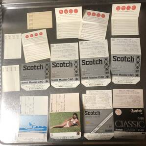 カセットテープ ノーマル ハイポジ クローム 10本セット Scotch の画像6