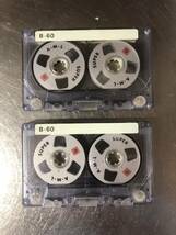 カセットテープ Super LN-60 2本セット オープンリール型 _画像2