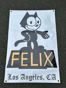 A179◆LA買付け品◆バナー◆FELIX★90cm×60.5cm