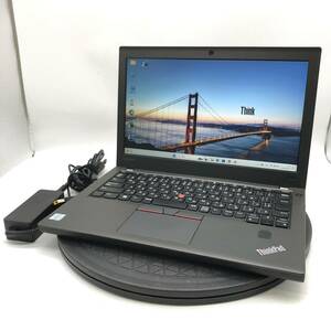 【処分特価】Lenovo ThinkPad X270 20K6S0X600 CPU Core i5-6300U RAM8GB SSD256GB Webカメラ Windows11 Office付 中古 PC ノートパソコン