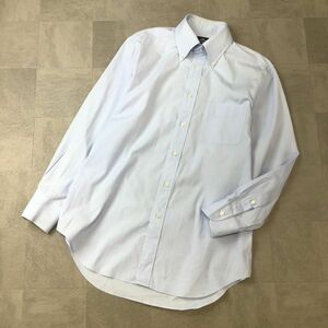 Maker’s Shirt メーカーズシャツ 鎌倉シャツ 400MADISON ボタンダウンシャツ 長袖シャツ メンズ ライトブルー 40-81 15 3/4 -32