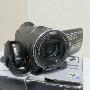 [SONY] ソニー デジタルビデオカメラ HDR-CX550V ブラック 予備バッテリー付き♪の画像5