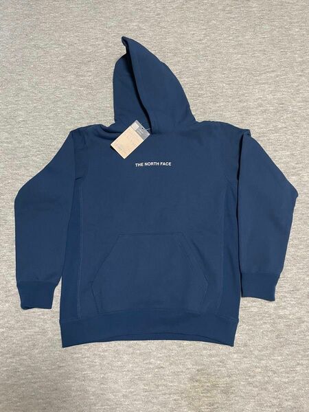 新品　ノースフェイス　パーカー Brushed Hoodie ネイビー　Ｌサイズ