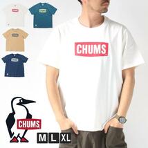 チャムス Tシャツ メンズ CHUMS CH01-2277 XLサイズ_ティール(T001)_画像1