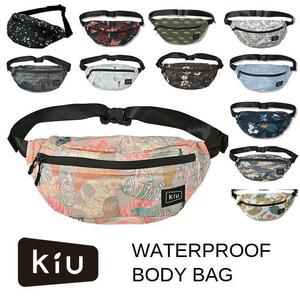 kiu shoulder bag kiuWATERPROOF BODY BAG K84 kiu bag Splash black (135)