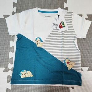 graniph　グラニフ　新品　100 忍たま乱太郎　ヘムヘム　半袖Tシャツ