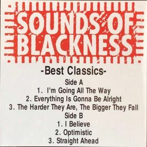 【プロモ盤】Sounds Of Blackness サウンズ・オブ・ブラックネス Best Classics 12インチ レコード R&B ベスト盤 Jam & Lewis