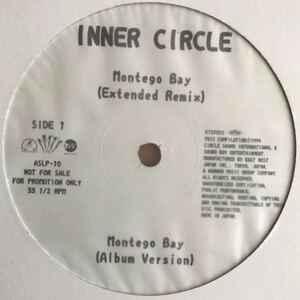 【非売品国内プロモ盤未使用】Inner Circle インナー・サークル / Montego Bay 12インチレコード Reggae レゲエ