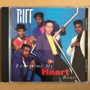 【USプロモ盤】RIFF リフ / Everytime My Heart Beats CDシングル Narley Marley Mix ニュー・ジャック・スウィング Marley Marl