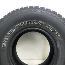 中古タイヤ 315/75r16 127/124R タイヤ YOKOHAMA GEOLANDAR A/T G015 4本セット ランクル ハイラックス パジェロ 中古 16インチ_画像5