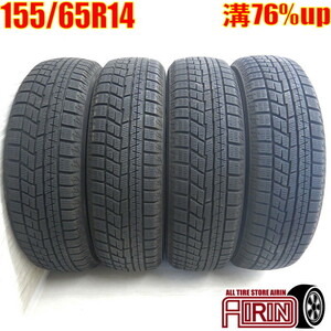 155/65R14 YOKOHAMA iceGUARD 6 IG60 スタッドレスタイヤ 1本 単品 ピクシス N-BOX デイズフレア ekワゴン タイヤ 14インチ