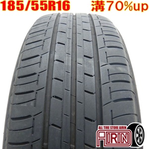 中古タイヤ 185/55r16 タイヤ BRIDGESTONE ECOPIA EP150 1本 単品 カローラアクシオ カローラフィールダー シャトル 中古 16インチ