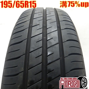 中古タイヤ 195/65r15 タイヤ GOODYEAR Efficient Grip ECO EG02 1本 単品 プリウス ノア ヴォクシー セレナ 中古 15インチ